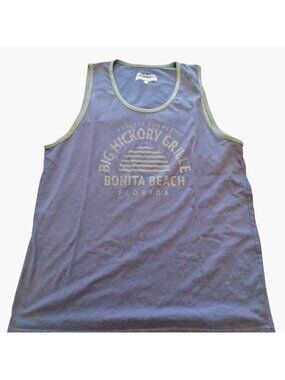 Surfmentality Tank Top Big Hickory Grille Bonita Beach XL Cotton